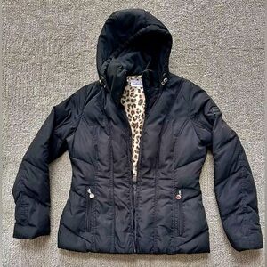 Calvin Klein Women's Coat Gray Down Puffer Jacket Quilted Insulated - Size S